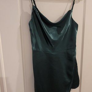 Lulu's Hunter Green Romper Medium